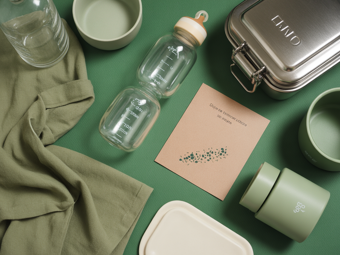 Safer shopping flat lay for comparing beverages products.